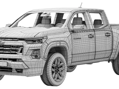Chevrolet Colorado Z71 2025 Modello 3D