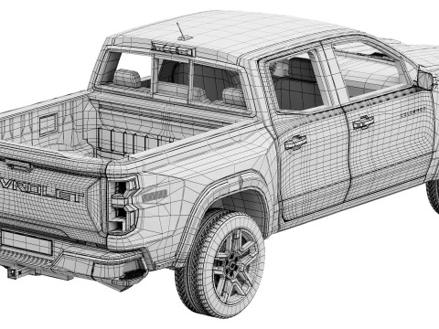 Chevrolet Colorado Z71 2025 Modello 3D