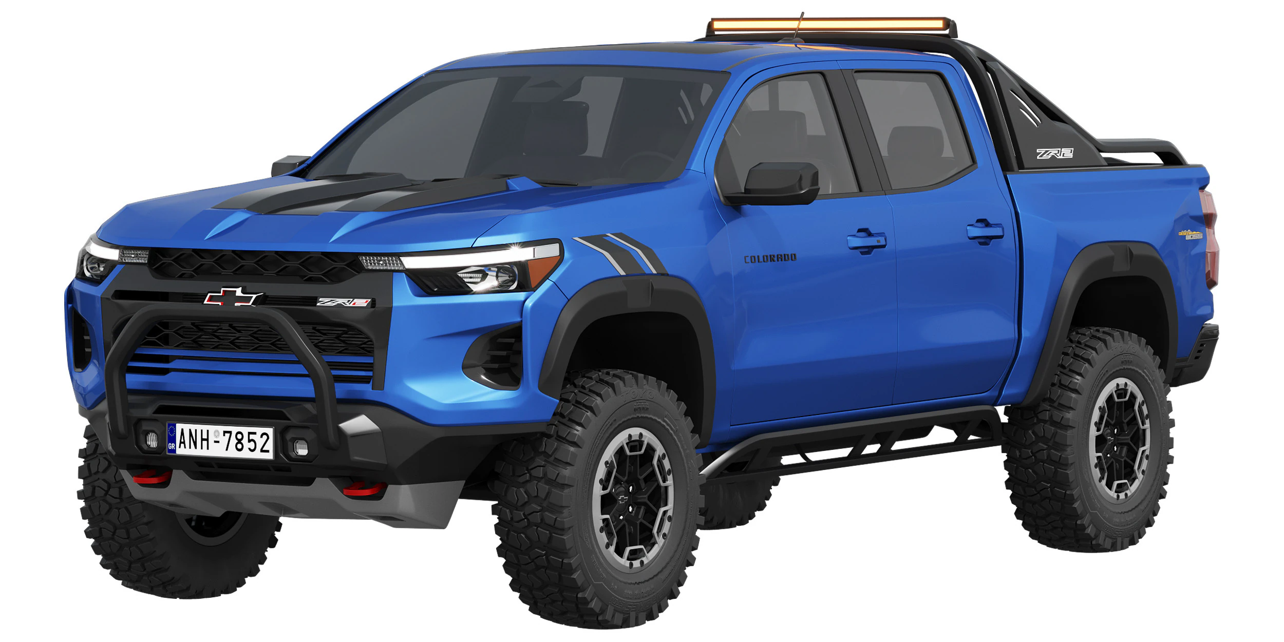 Chevrolet Colorado ZR2 Desert Boss 2025 3D Model .c4d .max .obj .3ds .fbx .stl .blend 