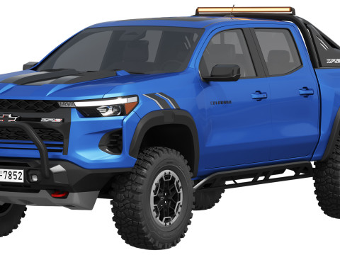 Chevrolet Colorado ZR2 Desert Boss 2025 3D Модель