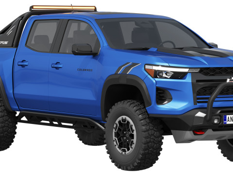 Chevrolet Colorado ZR2 Desert Boss 2025 Modelo 3D