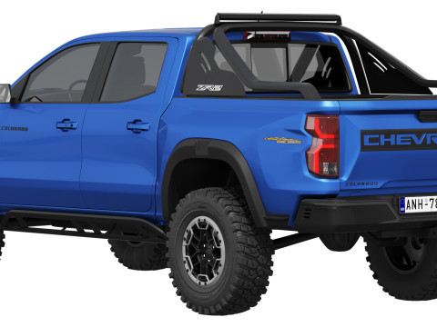 Chevrolet Colorado ZR2 Desert Boss 2025 Modelo 3D