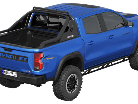 Chevrolet Colorado ZR2 Desert Boss 2025 Modelo 3D