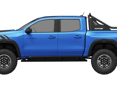 Chevrolet Colorado ZR2 Desert Boss 2025 Modelo 3D