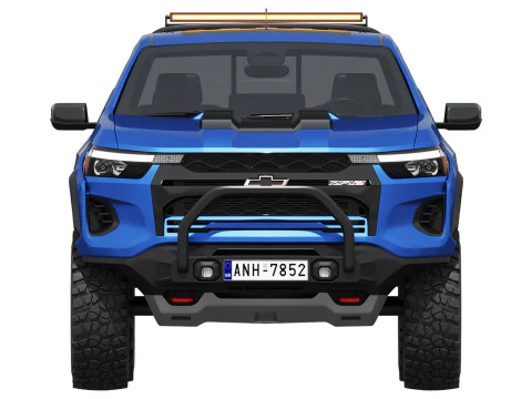 Chevrolet Colorado ZR2 Desert Boss 2025 3D Model