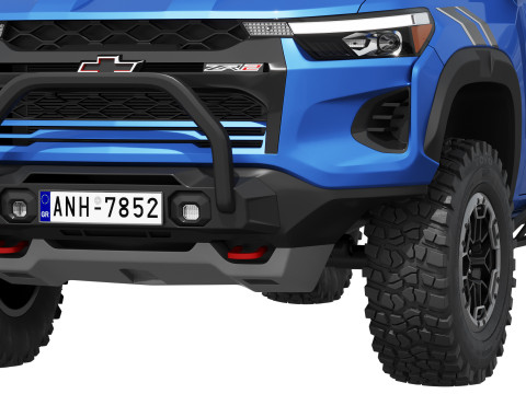 Chevrolet Colorado ZR2 Desert Boss 2025 Modelo 3D