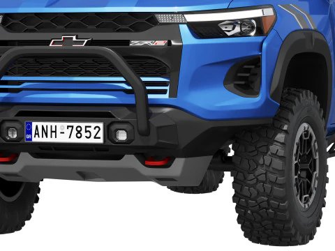 Chevrolet Colorado ZR2 Desert Boss 2025 3D Model
