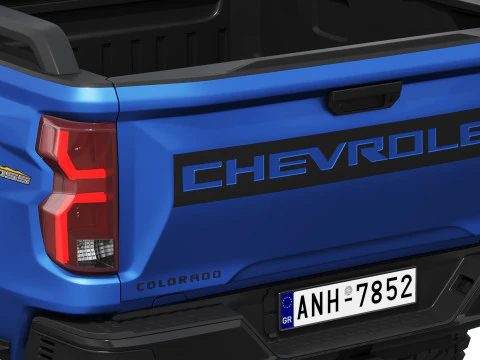 Chevrolet Colorado ZR2 Desert Boss 2025 3D Model