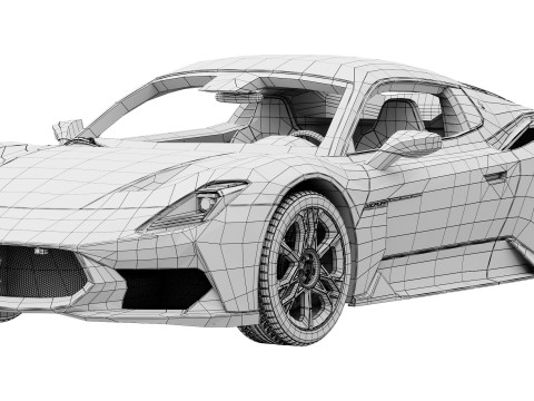 Maserati MCPura 2026 Model 3D