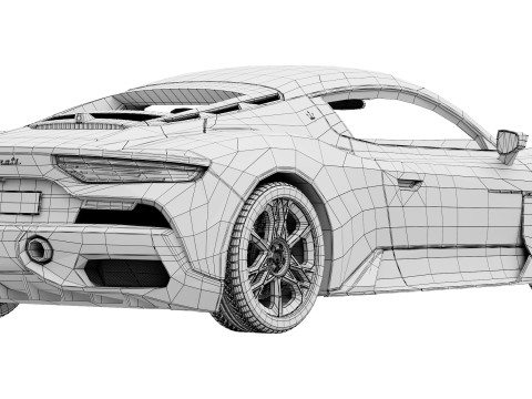 Maserati MCPura 2026 Model 3D