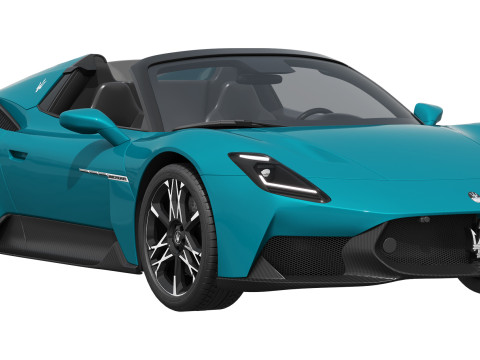 Maserati MCPura Cielo 2026 3D Model