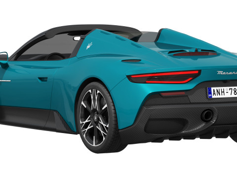 Maserati MCPura Cielo 2026 3D Model