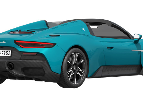 Maserati MCPura Cielo 2026 3D Model