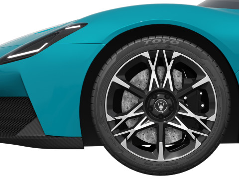 Maserati MCPura Cielo 2026 3D Model