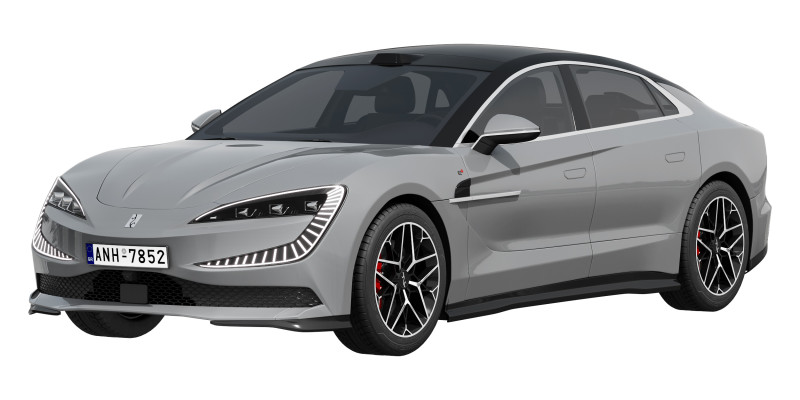 BYD YangWang U7 EV 2025 Modelo 3D .c4d .max .obj .3ds .fbx .stl .blend