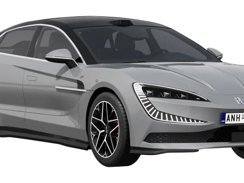 BYD YangWang U7 EV 2025 3D Model