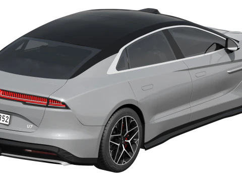 BYD YangWang U7 EV 2025 3D Model