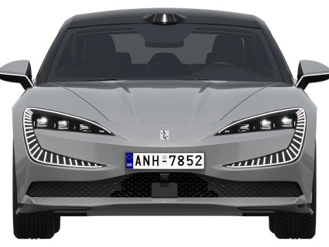 BYD YangWang U7 EV 2025 Modelo 3D
