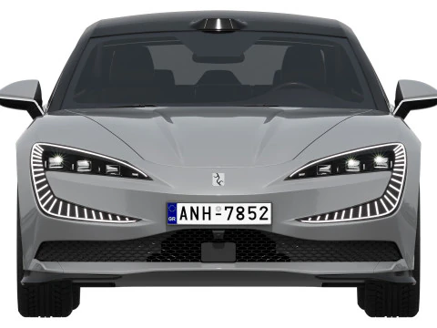 BYD YangWang U7 EV 2025 3D Model