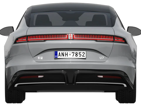 BYD YangWang U7 EV 2025 3D Model