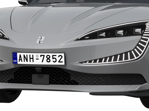 BYD YangWang U7 EV 2025 Modelo 3D