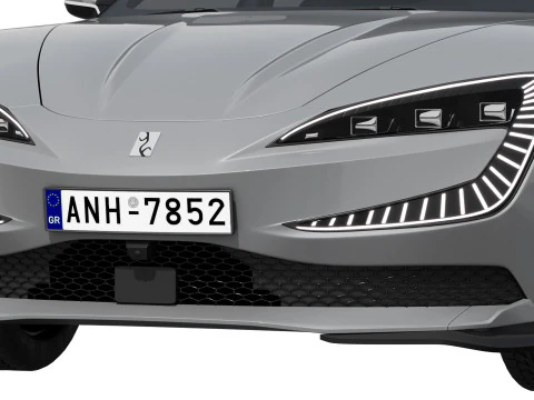 BYD YangWang U7 EV 2025 3D Model