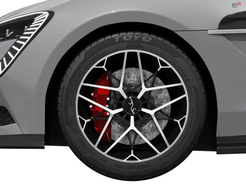 BYD YangWang U7 EV 2025 3D Model