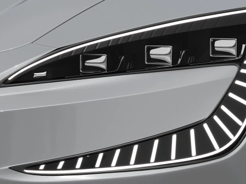 BYD YangWang U7 EV 2025 3D Model