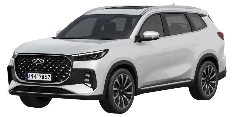 Chery Tiggo 8 2025 3D Modell .c4d .max .obj .3ds .fbx .stl .blend