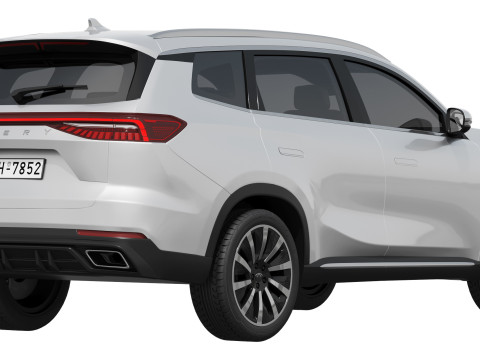 Chery Tiggo 8 2025 3D Modell