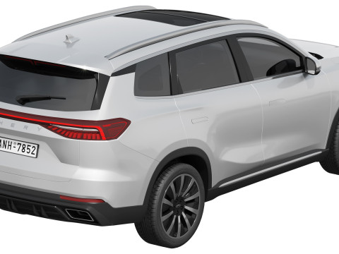 Chery Tiggo 8 2025 3D Modell