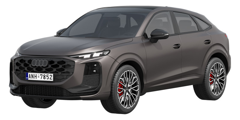 Audi Q3 Sportback 2026 3Dモデル .c4d .max .obj .3ds .fbx .stl .blend