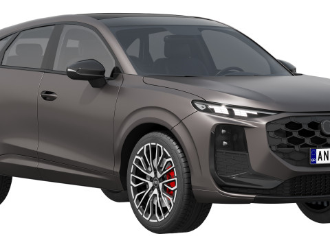 Audi Q3 Sportback 2026 3Dモデル