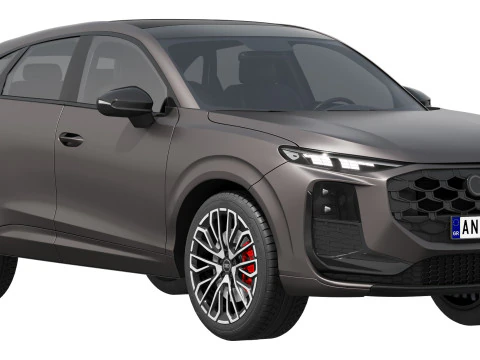 Audi Q3 Sportback 2026 3D Model