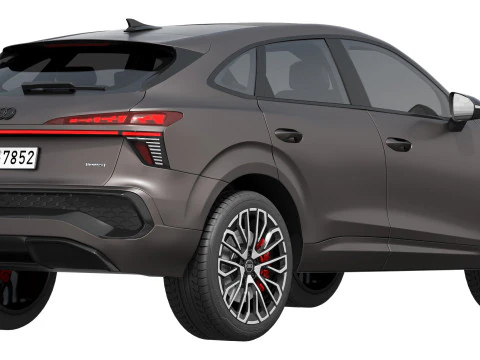 Audi Q3 Sportback 2026 3D Model