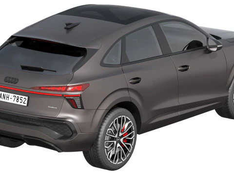 Audi Q3 Sportback 2026 3D Model