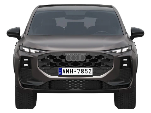 Audi Q3 Sportback 2026 3D Model