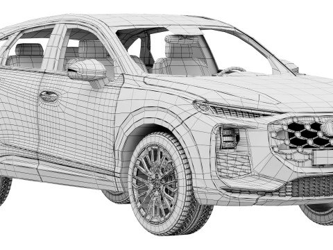 Audi Q3 Sportback 2026 3D Model