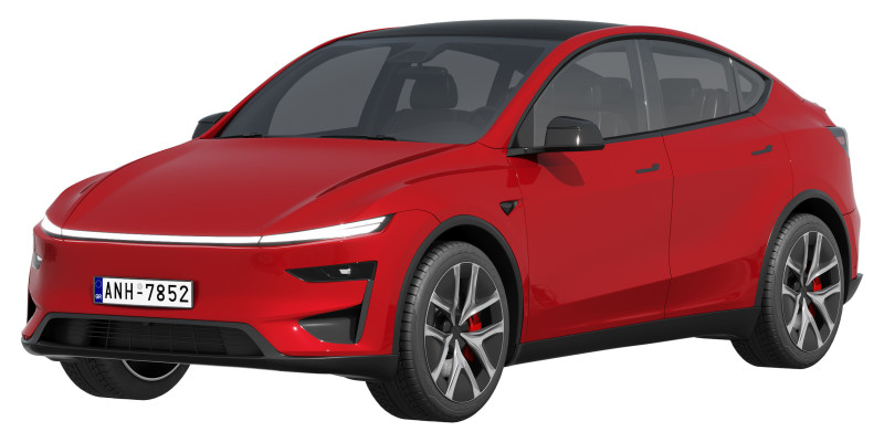 Tesla Model Y Performance 2026 Modelo 3D .c4d .max .obj .3ds .fbx .stl .blend