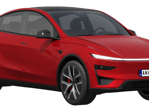 Tesla Model Y Performance 2026 Modelo 3D