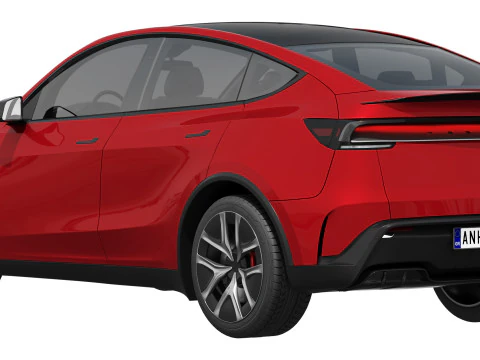 टेस्ला मॉडल वाई परफॉर्मेंस 2026 3D मॉडल