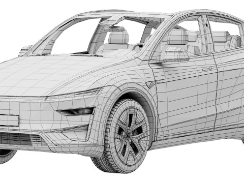 Tesla Model Y Performance 2026 Modelo 3D