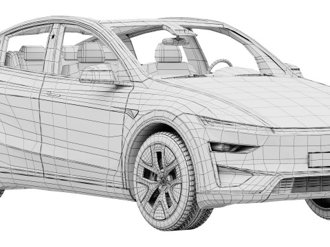 टेस्ला मॉडल वाई परफॉर्मेंस 2026 3D मॉडल