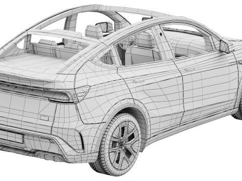 टेस्ला मॉडल वाई परफॉर्मेंस 2026 3D मॉडल