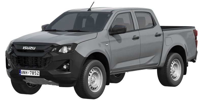 Isuzu D-Max Ultility 2025 3D Modell .c4d .max .obj .3ds .fbx .stl .blend