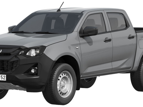 Isuzu D-Max Ultility 2025 3D Model