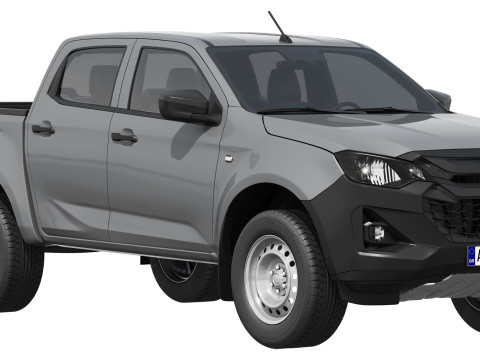 Isuzu D-Max Ultility 2025 3D Modell