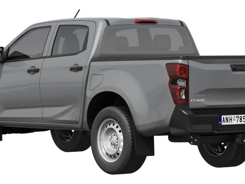 Isuzu D-Max Ultility 2025 3D Model