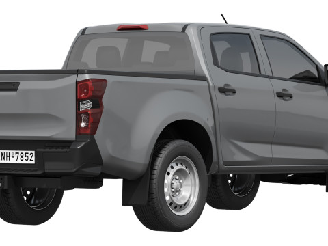Isuzu D-Max Ultility 2025 3D Modell