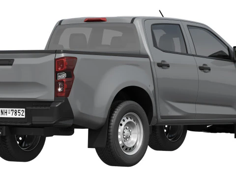 Isuzu D-Max Ultility 2025 3D Model